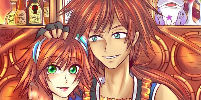 2000x1800 Rogue Galaxy (Rōgugyarakushī) immagini Kisala and Young Dorgengoa HD