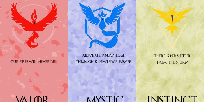 3840x2160 Pokémon Go Valor, Mystic and Instinct HD Wallpaper