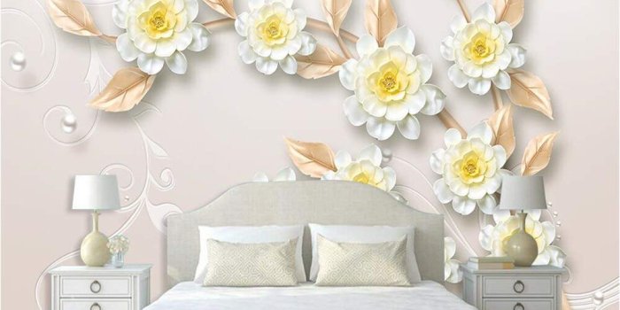 1000x800 Amazon.com: ZXCIE Custom Wallpaper Modern 3D Aesthetic Jewelry