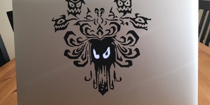 1500x1125 Amazon.com: Haunted Mansion Wallpaper Macbook Sticker: Handmade