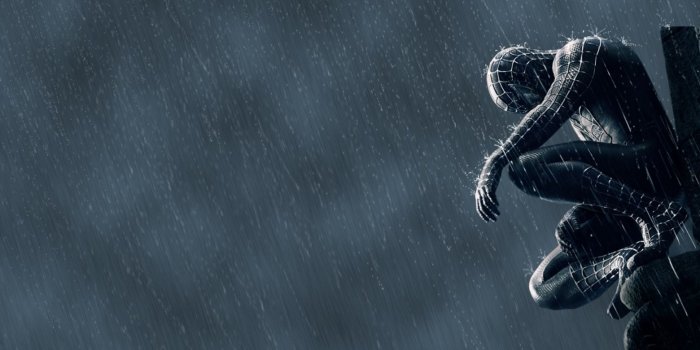 1920x1080 Spider Man In The Rain ❤ 4K HD Desktop Wallpaper for 4K Ultra HD TV