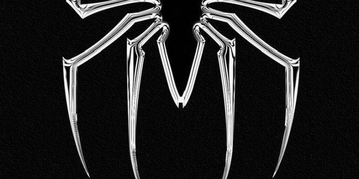 768x1360 Black White Spiderman Logo Wallpaper iPhone | 2019 3D iPhone Wallpaper