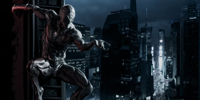 3840x2160 Wallpaper 4k Black Spiderman 4k 4k-wallpapers, artwork wallpapers