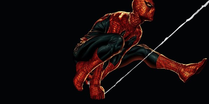 1244x700 Spider-Man Marvel Black Drawing spiderman spider wallpaper