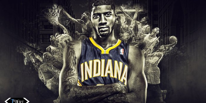 1680x1050 Paul George Pacers Dunks Wallpaper | Basketball Wallpapers at