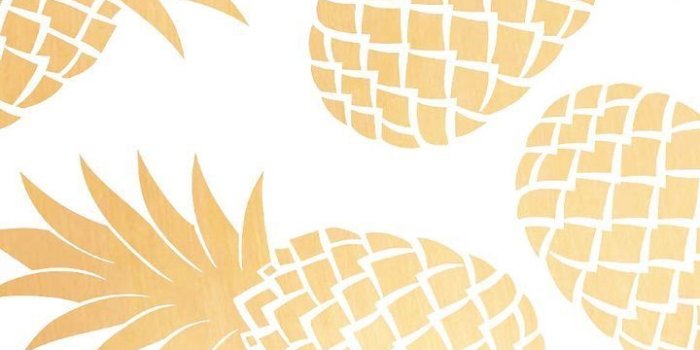 720x1280 Metallic Gold Pineapple Background | Ideas | Pineapple wallpaper