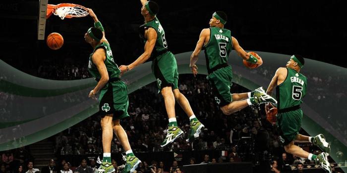 1024x768 basketball dunks | gerald green slam dunk champion photo