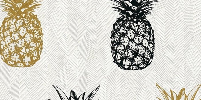 900x900 Gold Pineapple Wallpapers
