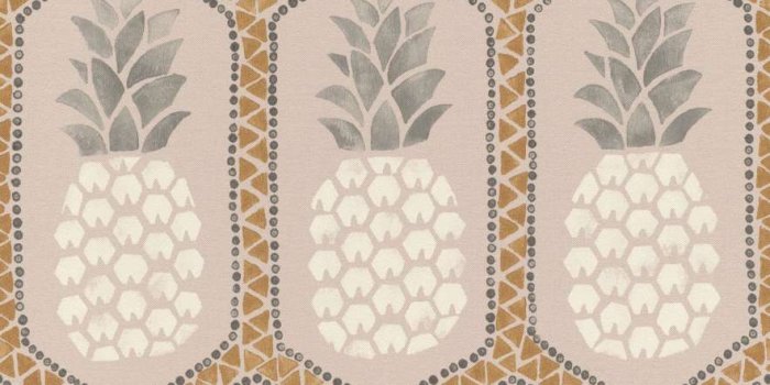 883x1000 Wallpaper Barbara Becker bb pineapple rose gold 862119