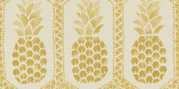 883x1000 Wallpaper Barbara Becker bb pineapple cream gold 862102