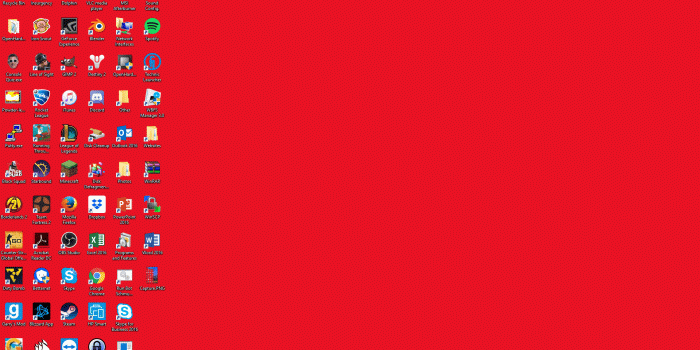 1920x1080 nvidia graphics card - Desktop icon's turn red randomly when hovered