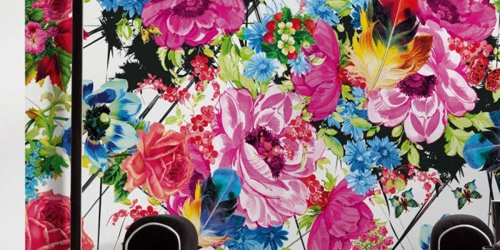 1200x1800 Bold Floral Wall Mura #wallpapers #interiors | wallpaper | Home