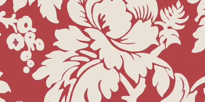 1000x1000 Wildflower Floral Wallpaper - Red