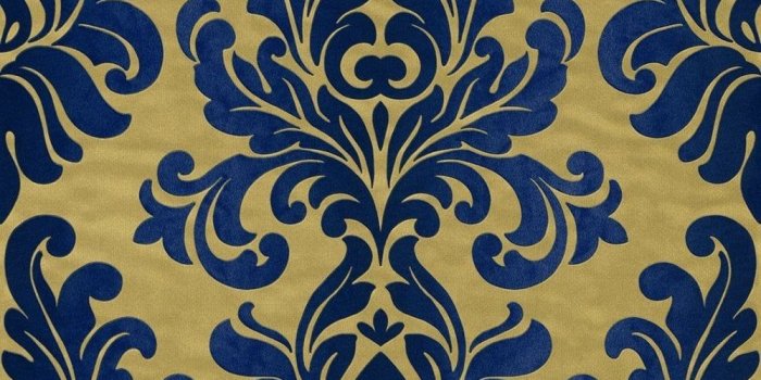 1000x1000 Rasch Rasch Non-Woven Gold Retro Bold Floral Leaf Damask Faux Velvet Effect  Wallpaper 546125