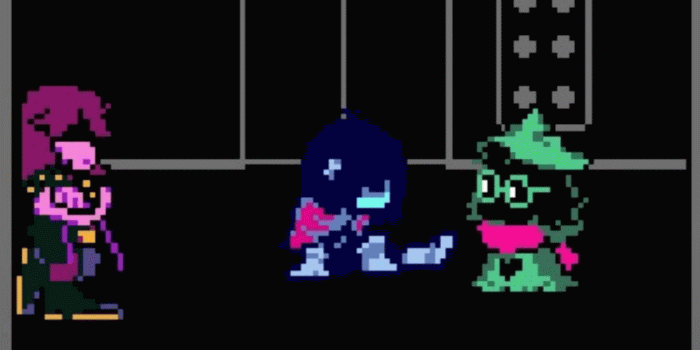 1440x2880 Thought you might like the wallpaper idea :) : Deltarune