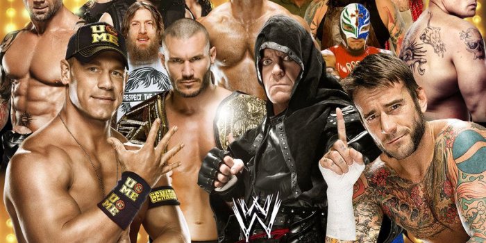 1024x768 WWE Wrestlers Wallpapers