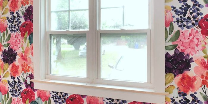 900x1200 Tips For Installing Spoonflower Wallpaper - Addicted 2 Decorating®