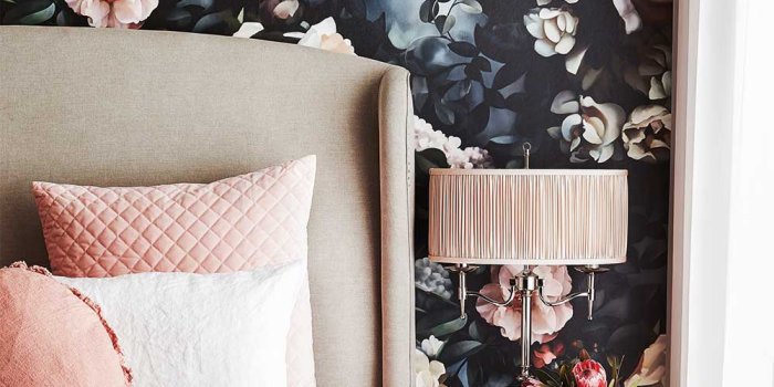 1000x1500 How To Do A Bold Floral Wallpaper In The Bedroom - Floral Feature