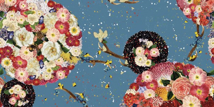 1100x1318 Bold Print Wallpaper Bright & Bold Wallpapers • Milton & King Australia