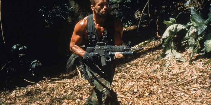 1280x860 Wallpaper Predator - Movies Arnold Schwarzenegger Rifles Man Assault