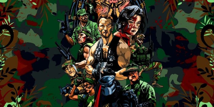 1332x850 Wallpaper predator, team, Arnold images for desktop, section фильмы