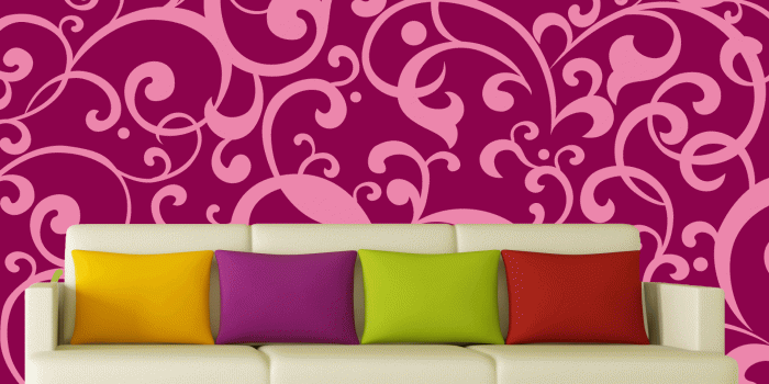 2312x2312 Beautifully Bold Floral Wallpaper - Removable Wall Stickers and Wall