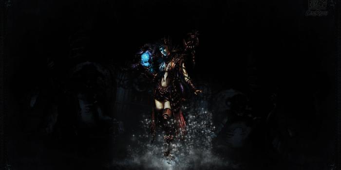 1920x1080 Artwork dark huntress (1920x1080, dark) via www.allwallpaper.in