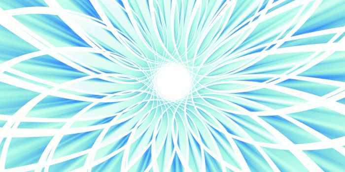 1920x1080 Abstract pastel holographic lines animation. Seamless loop.