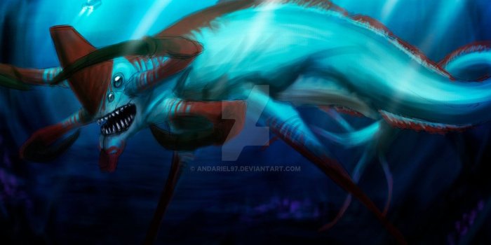 1191x670 Subnautica Reaper Leviathan by Andariel97