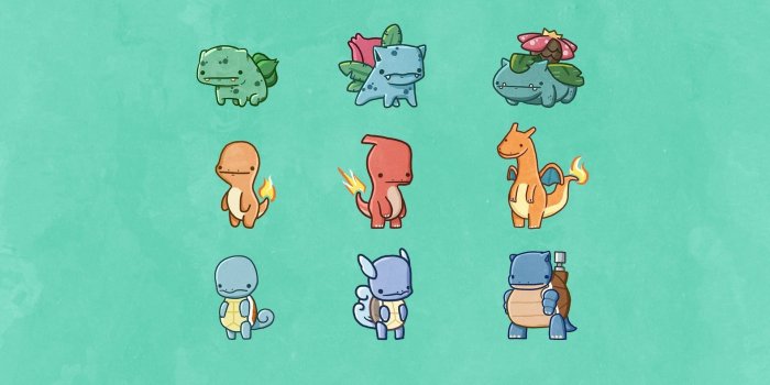 1920x1080 4590330 #video games, #starters, #minimalism, #Pokémon, wallpaper