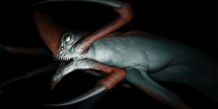 1600x900 ArtStation - Fan art - Reaper Leviathan (Subnautica), Jinha Kwon