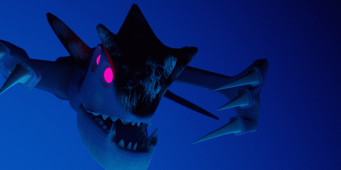 1920x1080 I tried to model a reaper leviathan. : subnautica