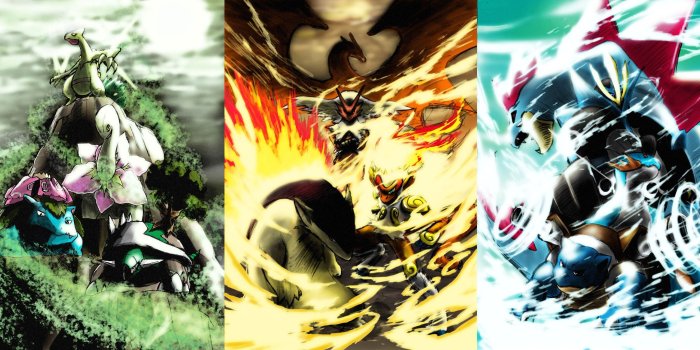 2504x1165 67 Starter Pokemon HD Wallpapers | Background Images