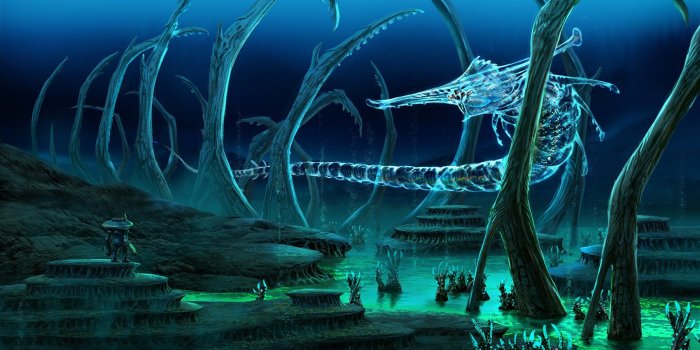 1800x959 Ghost leviathan concept art : subnautica