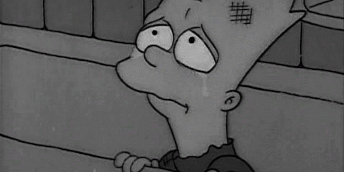 2448x1816 Depression Sad Simpsons Wallpaper Iphone - wallpaper iphone
