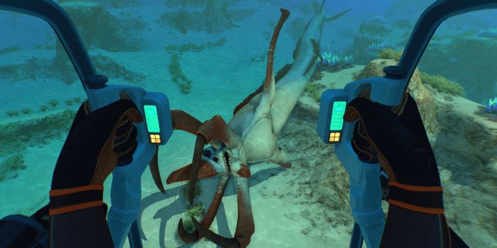 1920x1080 Killed My First Reaper Leviathan! : subnautica