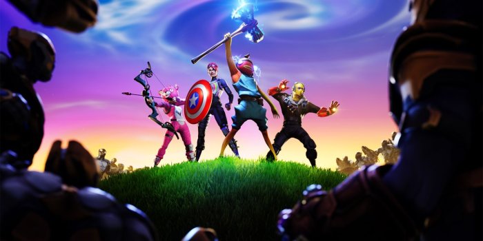 1366x768 1366x768 Fortnite x Avengers 1366x768 Resolution Wallpaper, HD Games