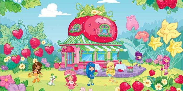 1280x768 Strawberry Shortcake and Friends Names HD Wallpaper, Background Images