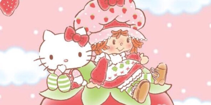 1242x2208 Strawberry Kitty X Hello Kitty | HK Pic's | Hello kitty wallpaper