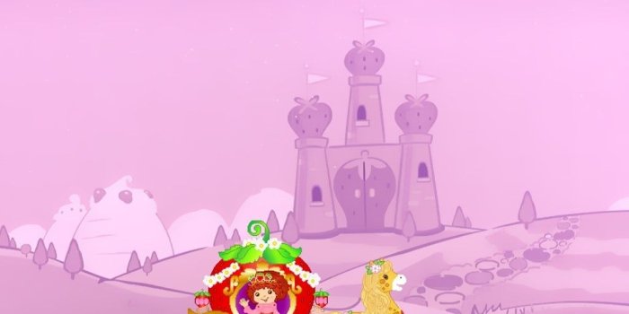 1024x768 wallpaper: strawberry shortcake wallpaper