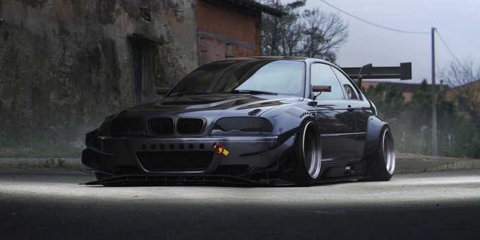 1366x768 Download wallpaper 1366x768 bmw, m3, e46, side view tablet, laptop