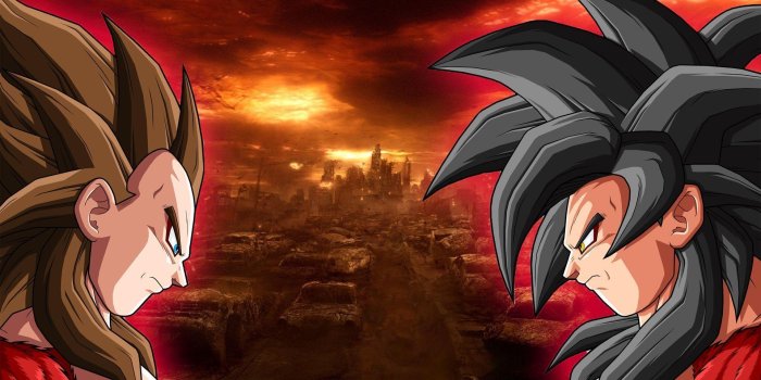 1920x1080 Goku & Vegeta SSJ4 Wallpapers