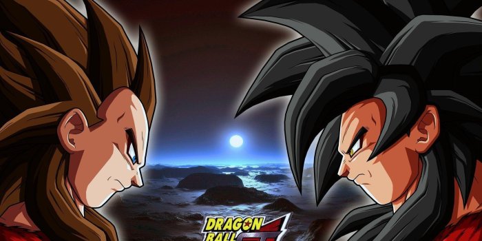1920x1200 Goku & Vegeta SSJ4 Wallpapers
