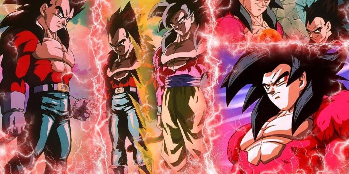 1192x670 Goku & Vegeta SSJ4 Wallpapers