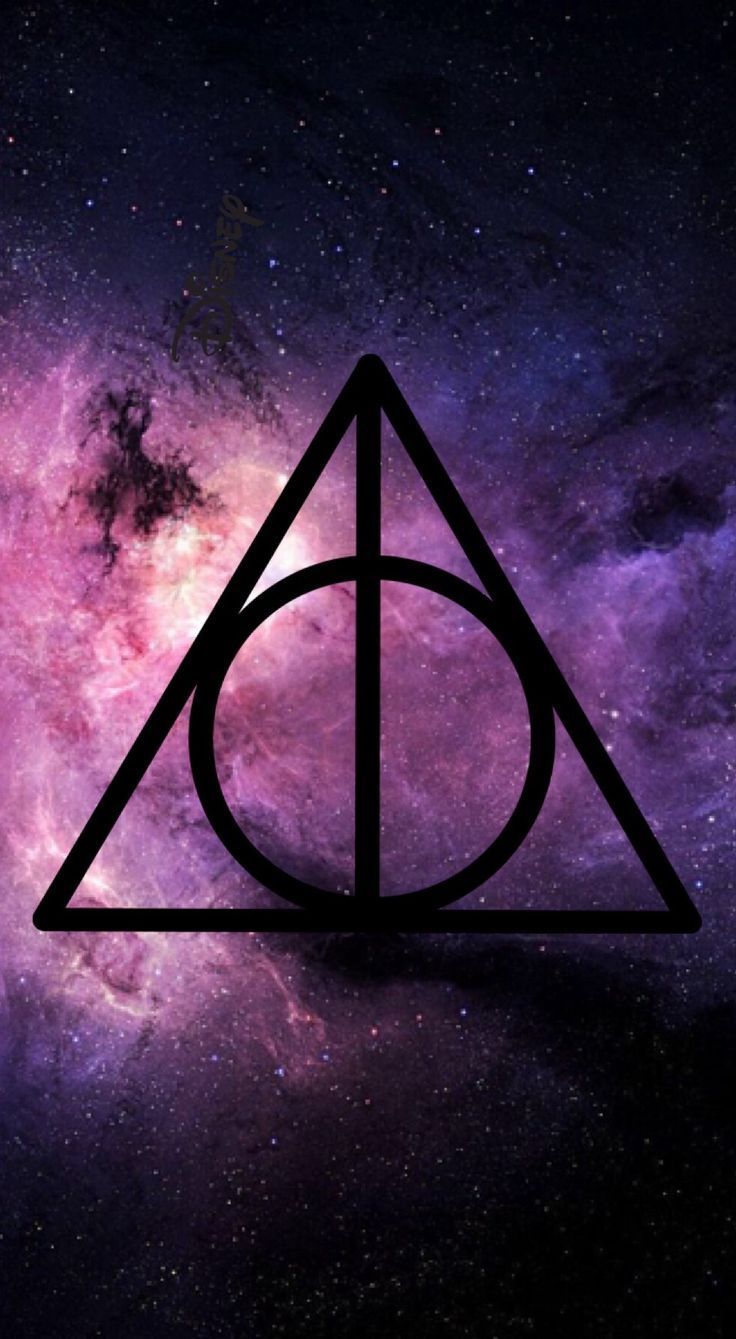 736x1339 Harry Potter And The Deathly Hallows Symbol Wallpaper High Quality
