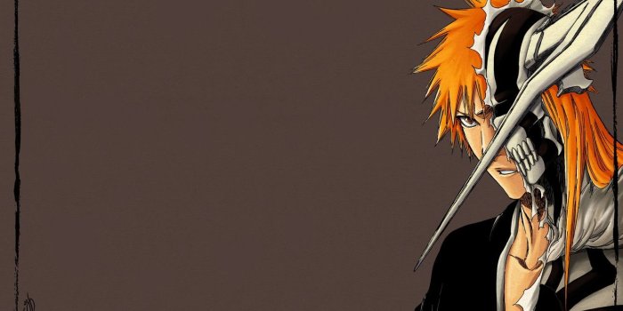 1332x850 Wallpaper background, anime, frame, art, Bleach, Bleach, Ichigo