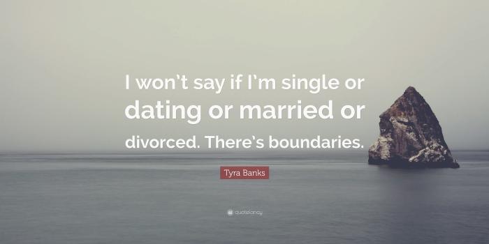 3840x2160 Tyra Banks Quote: “I won't say if I'm single or dating or married or