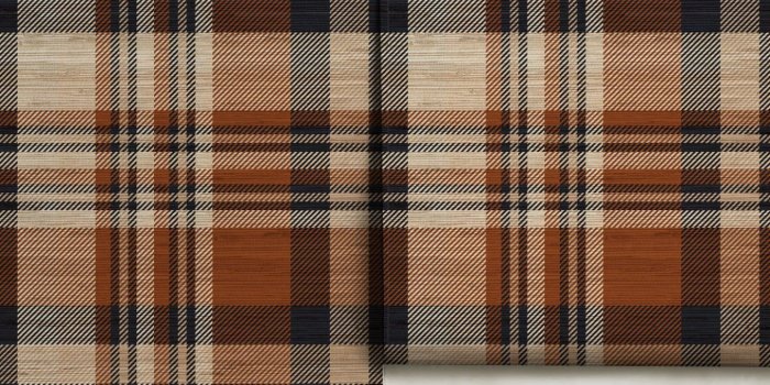 1360x1694 Autumn Plaid // Peel 'n Stick or Prepasted Wallpaper Ships FREE!