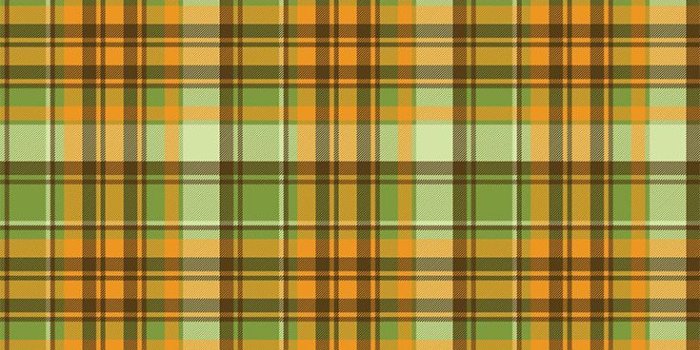 735x1470 Autumn orange green color check plaid seamless pattern. Download
