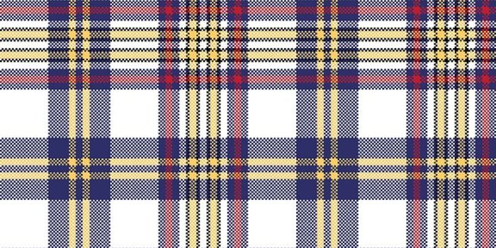 735x1103 White blue pixel check seamless plaid pattern. Vector illustration